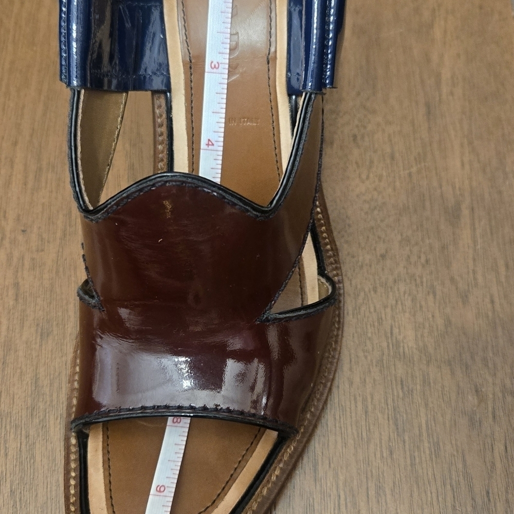 Prada Patent Leather Slingback Sandals Size EU 36 1/2 - US Size 6 - Picture 16 of 16